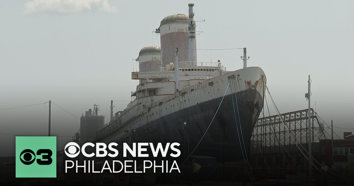 SS United States departs from Philadelphia and sails to the dock area in Mobile, Alabama