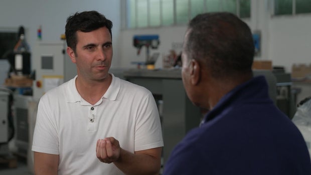 Giacomo Massari, CEO and co-founder of Robotor, speaks with Bill Whitaker