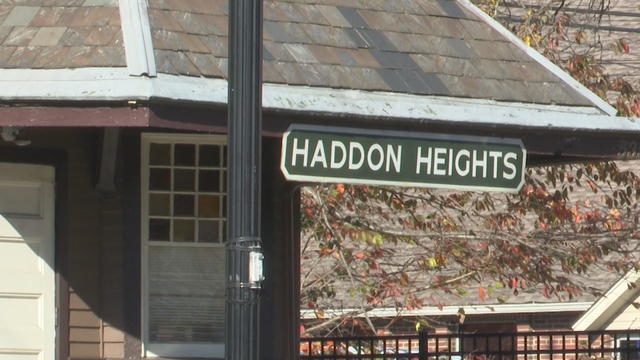 A train station in Haddon Heights 