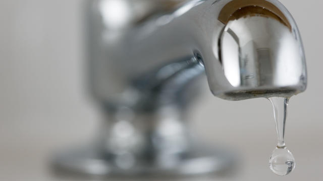 Water Drips From Domestic Tap, UK 