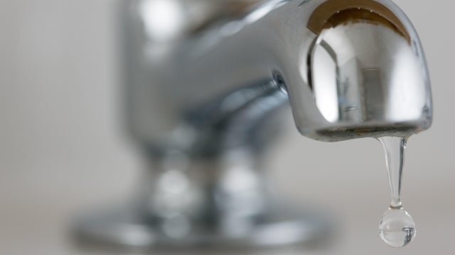 Water Drips From Domestic Tap, UK