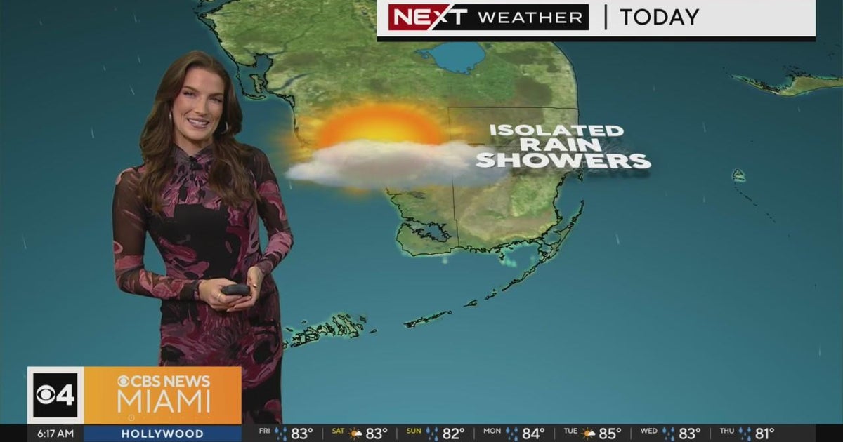 South Florida Weather for Friday 11/8/2024 6AM - CBS Miami