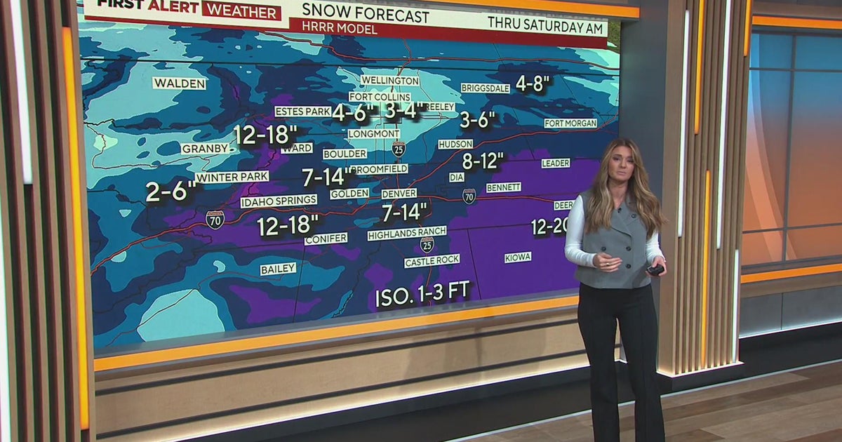 First Alert Weather Day: Denver braces for more snow as a historic ...