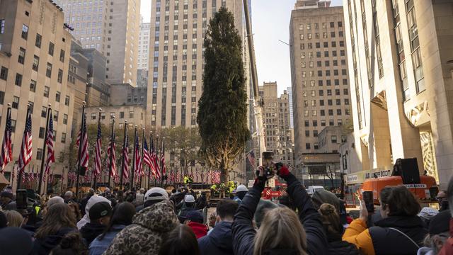 APTOPIX Rockefeller-Center-Christmas-Tree 