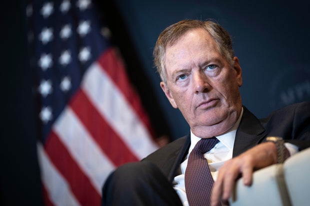 Former U.S. Trade Representative Robert Lighthizer