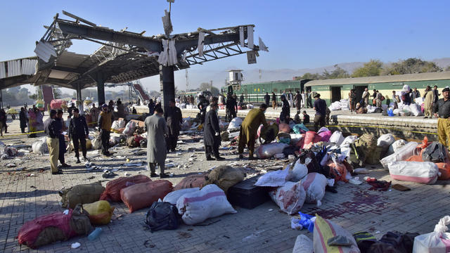 Pakistan Railway Station Bombing 