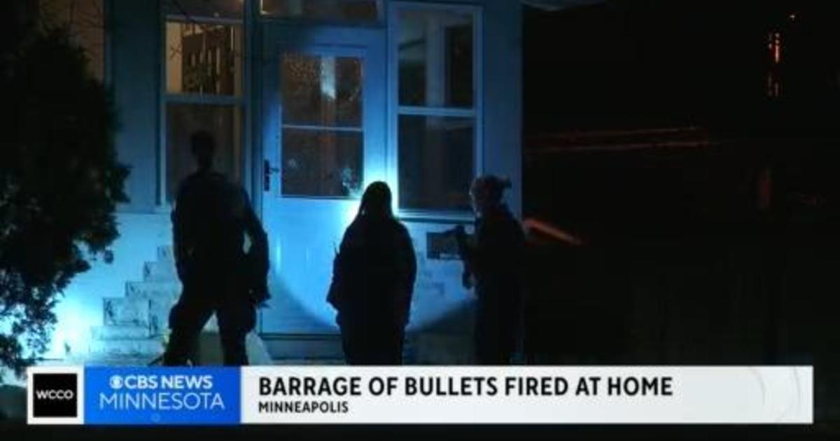 Barrage of bullets fired at Minneapolis home