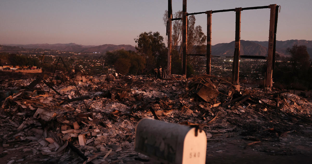 Camarillo homeowners return to burned homes after devastating Mountain Fire