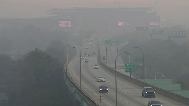 Lincoln Financial Field smoke, Nov. 10, 2024 