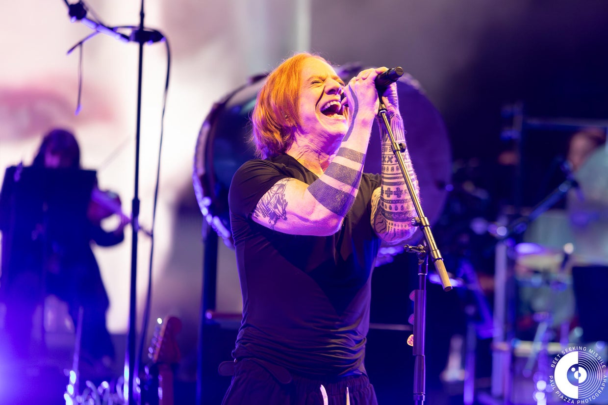 Danny Elfman performs at the Shoreline Amphitheatre 