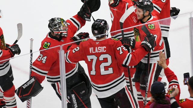 Wild Blackhawks Hockey 