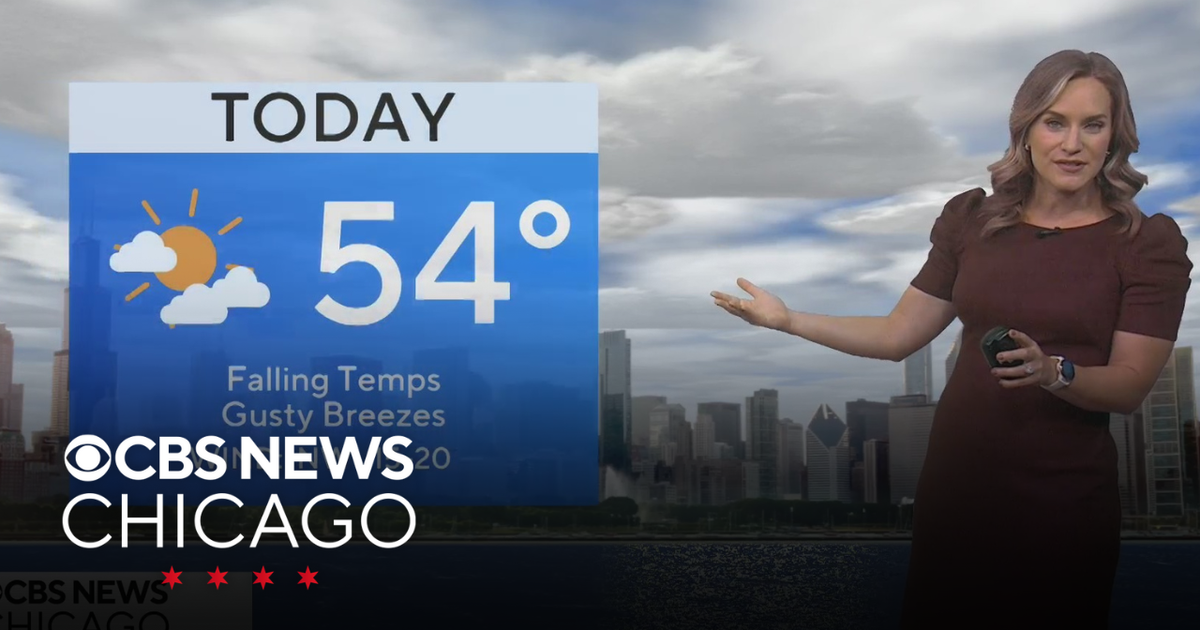 Highs in the 50s on Monday in Chicago - CBS Chicago