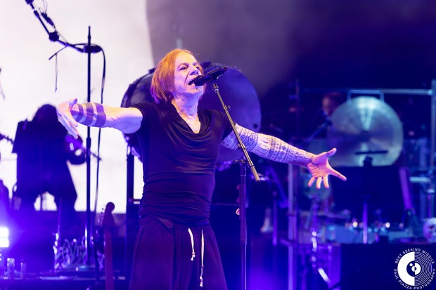 Danny Elfman performs at the Shoreline Amphitheatre 