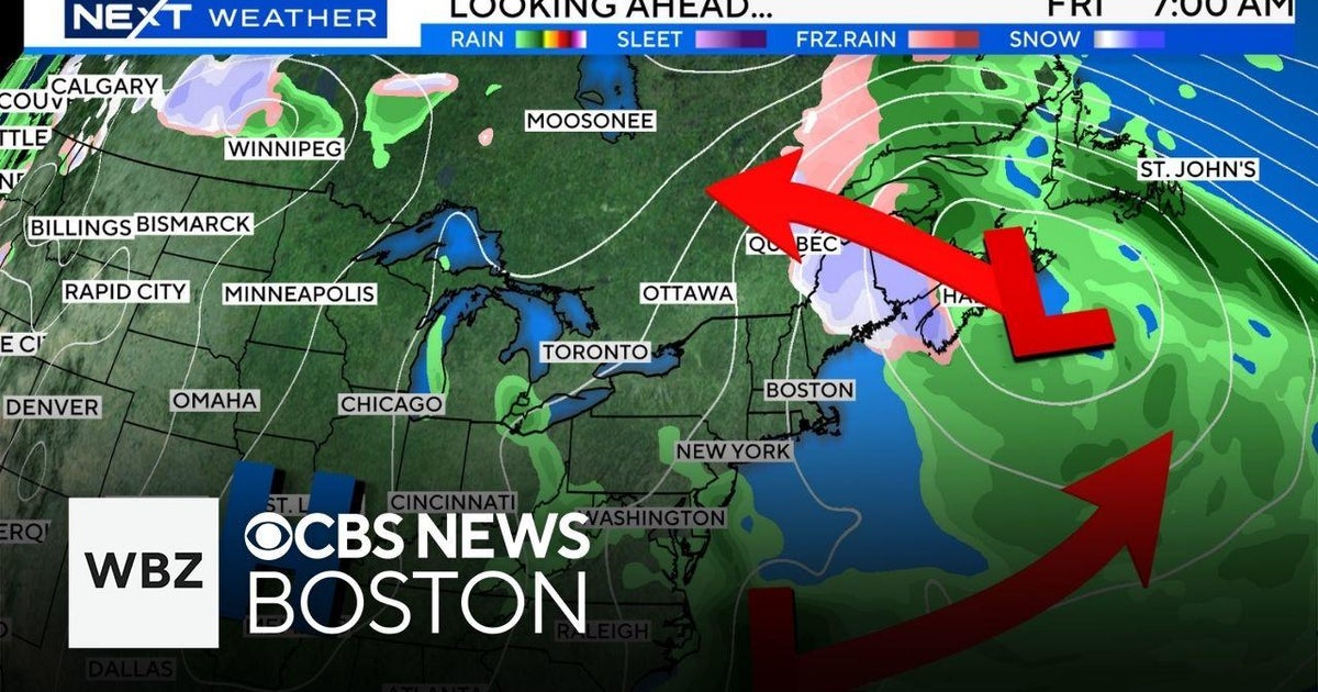 Coldest week of the year and Fujiwhara effect in New England? Here's the  latest forecast.