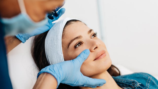 Facial aesthetics surgery treatment 