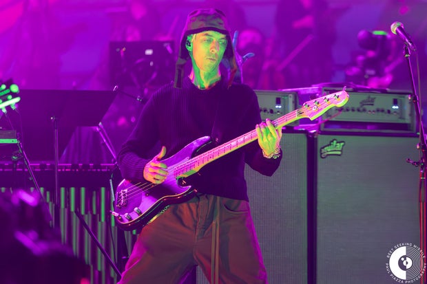 Danny Elfman performs at the Shoreline Amphitheatre 