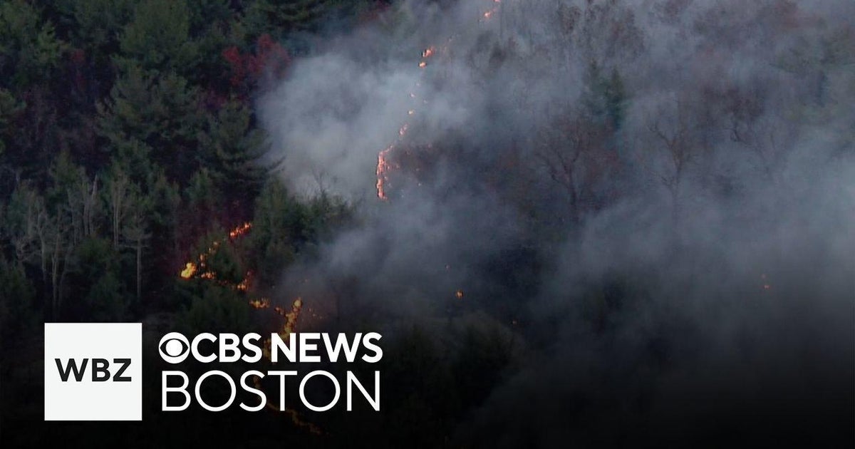 Red flag warning issued for Massachusetts brush fires on Tuesday - CBS ...