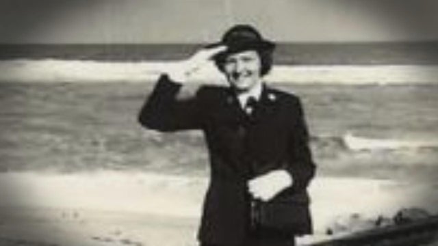 WWII veteran Mae Warner 