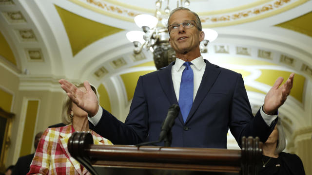 Senators Meet For Their Policy Luncheons On Capitol Hill 