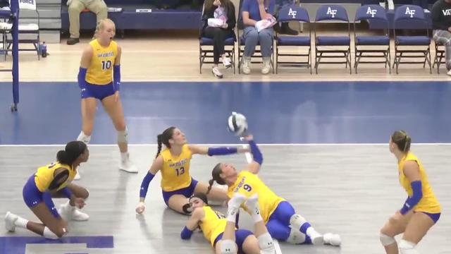 SJSU women's volleyball team 