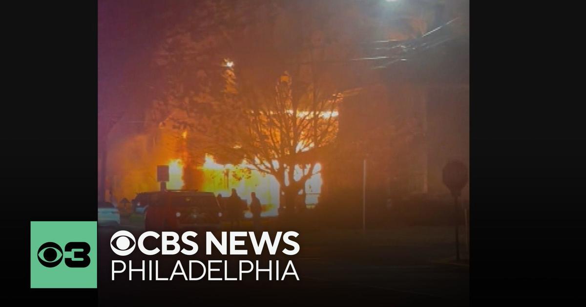 5 sent to hospitals after fire in Langhorne, Pennsylvania