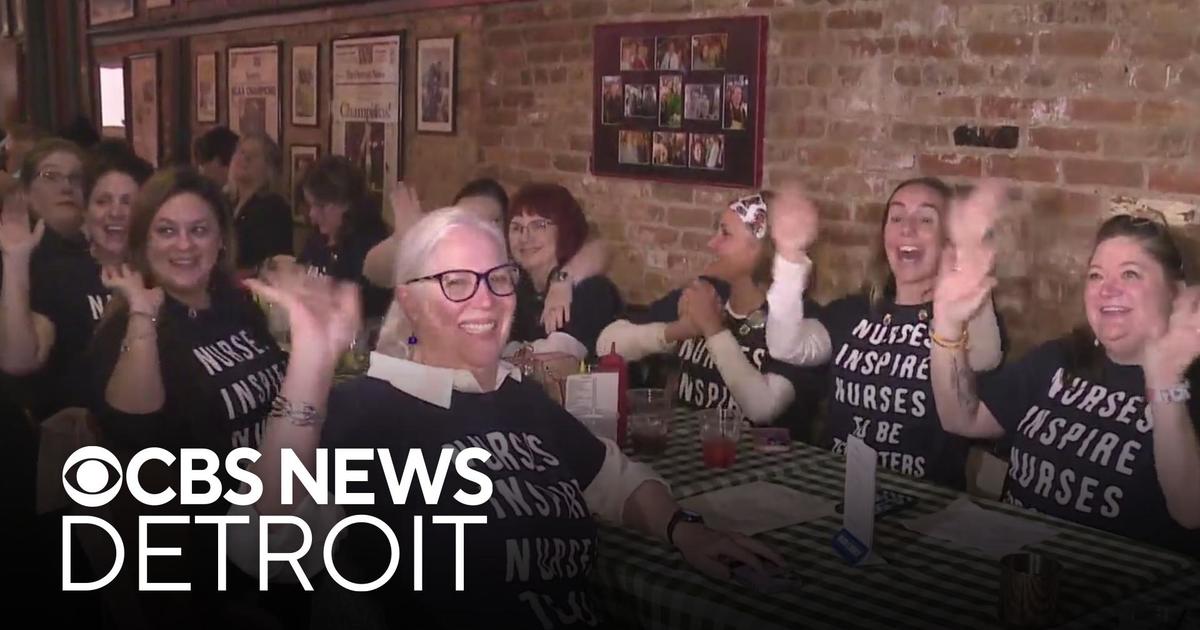 Nurses at Corewell Health celebrate the vote to unionize