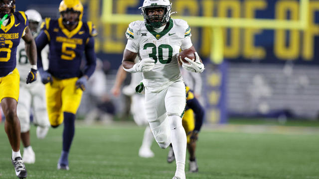 COLLEGE FOOTBALL: NOV 16 Baylor at West Virginia 