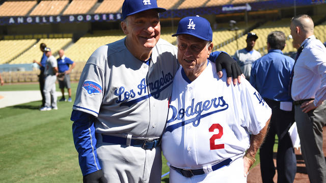 MLB: JUL 02 Dodgers Old-Timers Game 