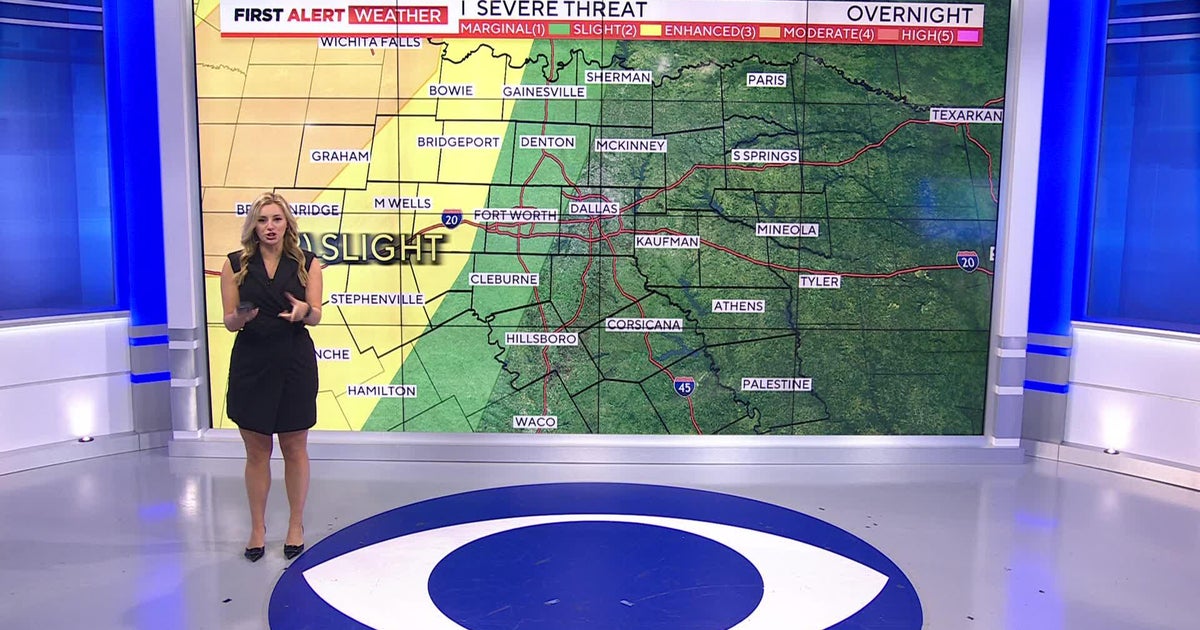 Severe storms possible in North Texas overnight | First Alert Weather ...