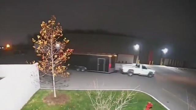 Video captures thief taking Michigan ballet company's trailer with props 