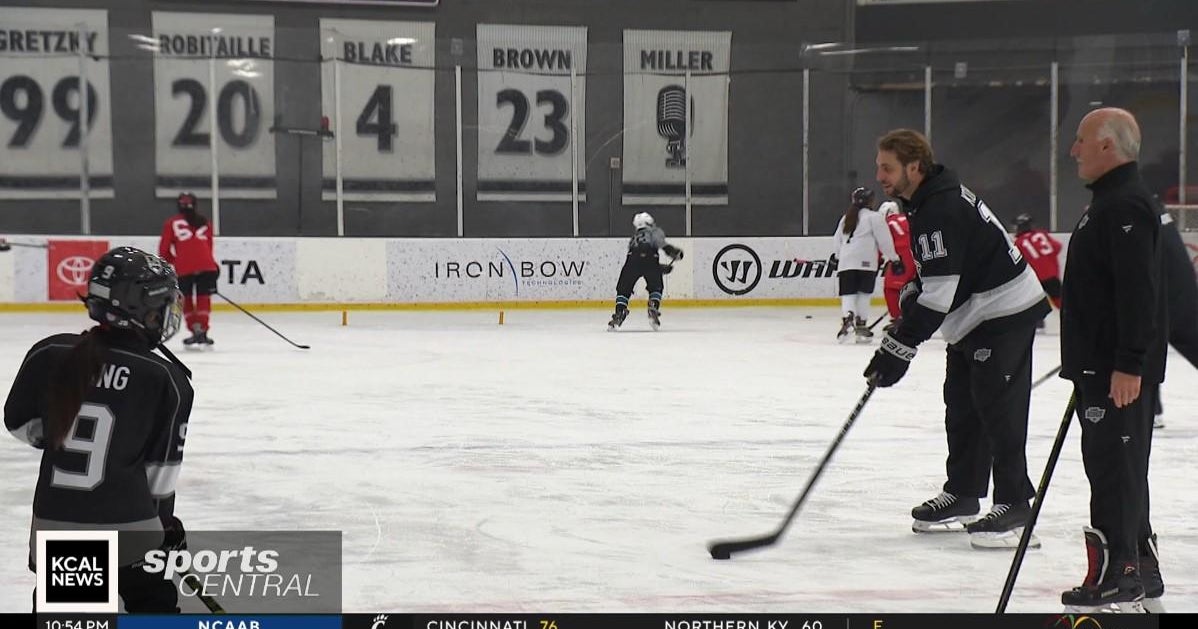 Kings Community Rink Tour - CBS Los Angeles