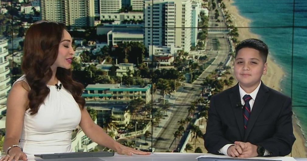 CBS News Miami gets special visitor on World Children's Day - CBS Miami