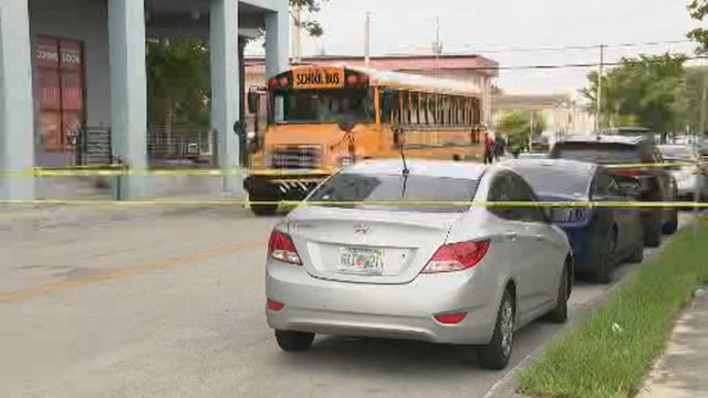 Close-up view of a police cars overhead siren and light bar