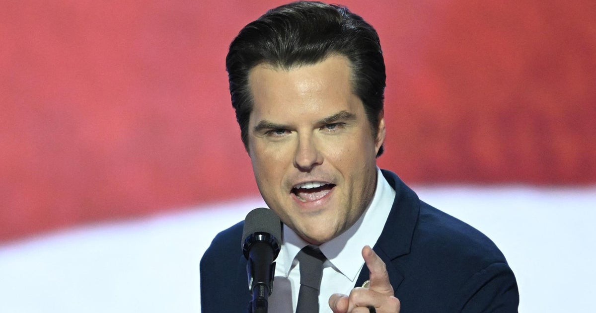 Inside the confirmation process for Matt Gaetz - CBS News
