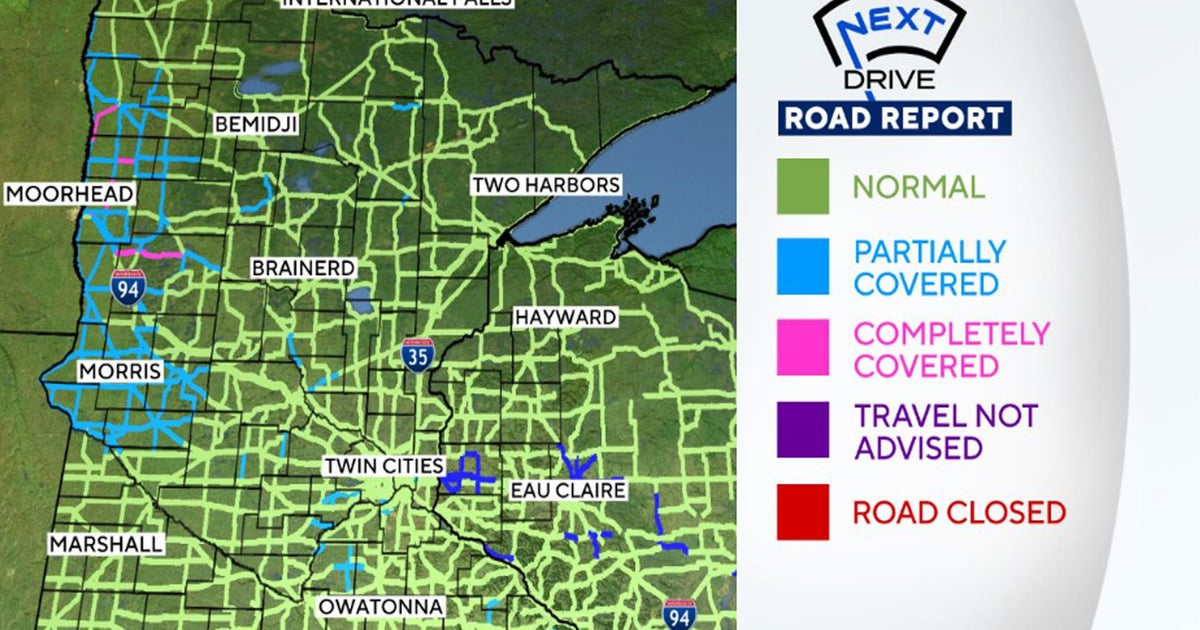 Icy Minnesota roads causing white-knuckle Thursday commute Icy Minnesota roads causing white-knuckle Thursday commute