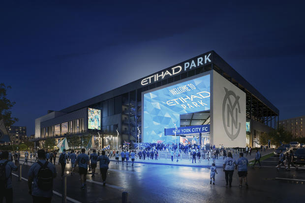 MLS NYCFC Stadium Soccer 