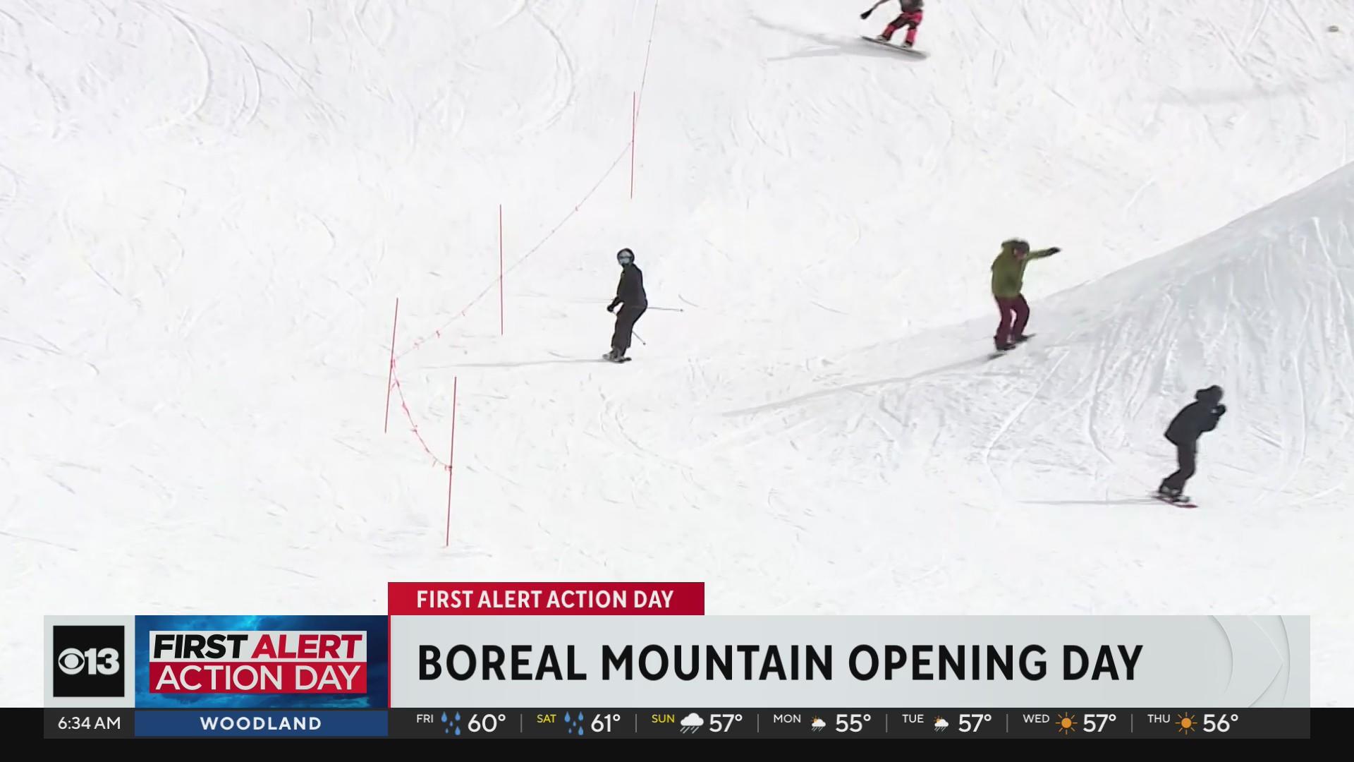 Boreal Mountain Resort celebrating opening day on Friday - CBS Sacramento