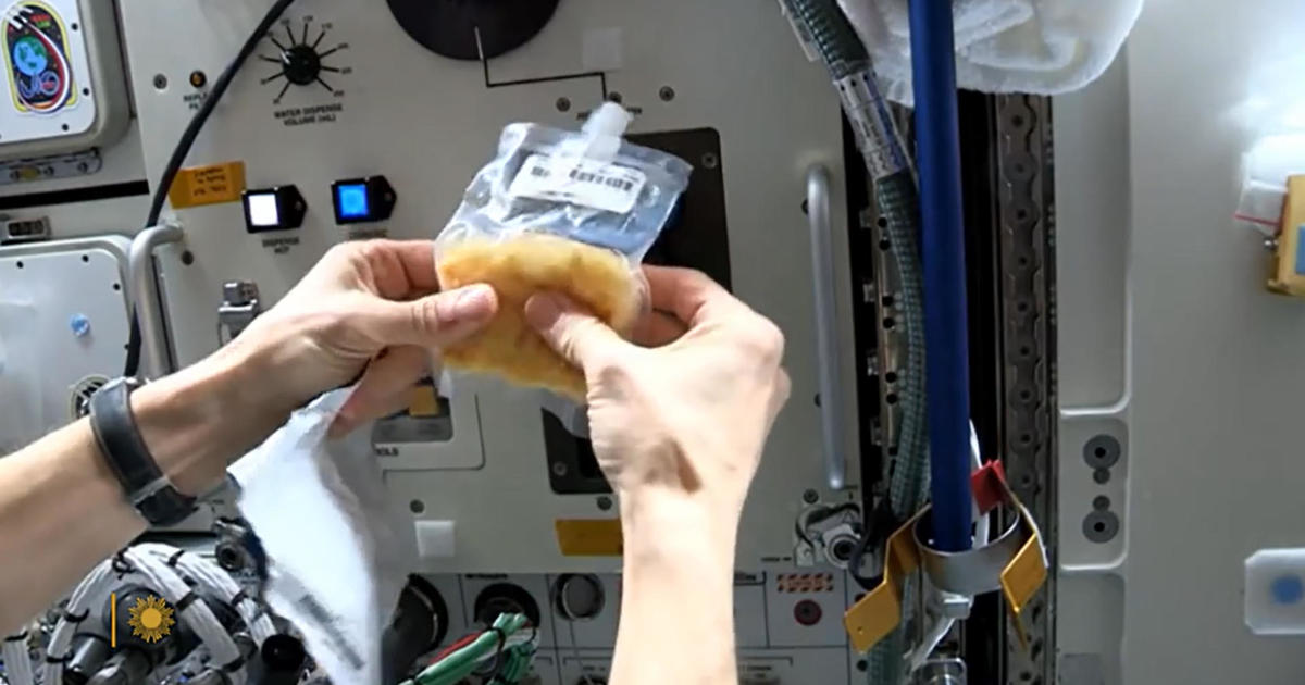 Dishing up space food