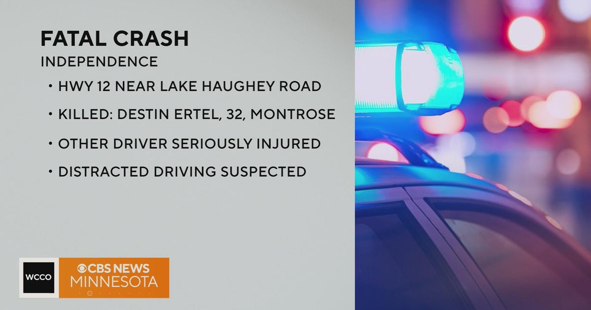 Distracted driving may have caused fatal crash CBS Minnesota