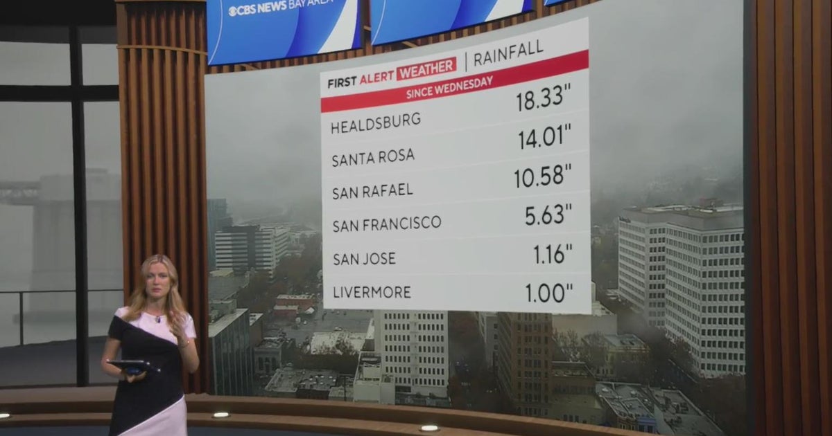 Monday afternoon First Alert Weather forecast 11/25/24 - CBS San Francisco