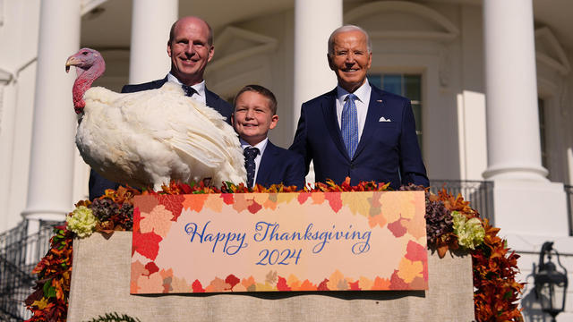 President Biden Pardons Two Turkeys Ahead Of Thanksgiving Holiday 