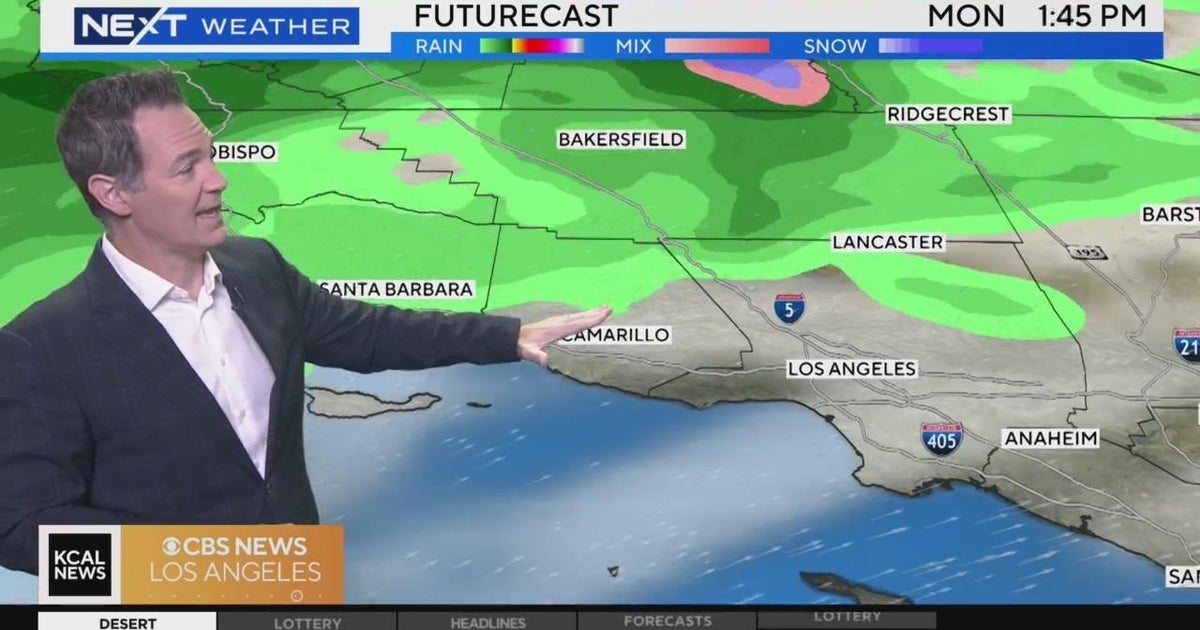 Paul Deanno’s 7 a.m. forecast | NEXT Weather - CBS Los Angeles