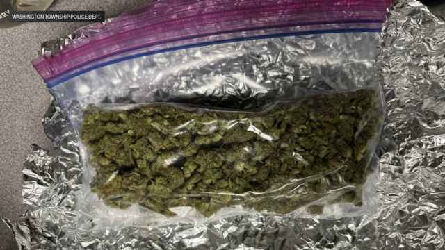 Marijuana found inside a "burrito order" in Washington Township, New Jersey 