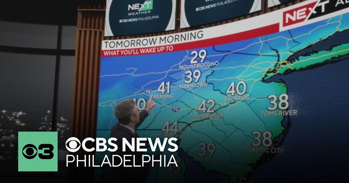 Cloudy Wednesday night in Philadelphia before rainy Thanksgiving - CBS ...