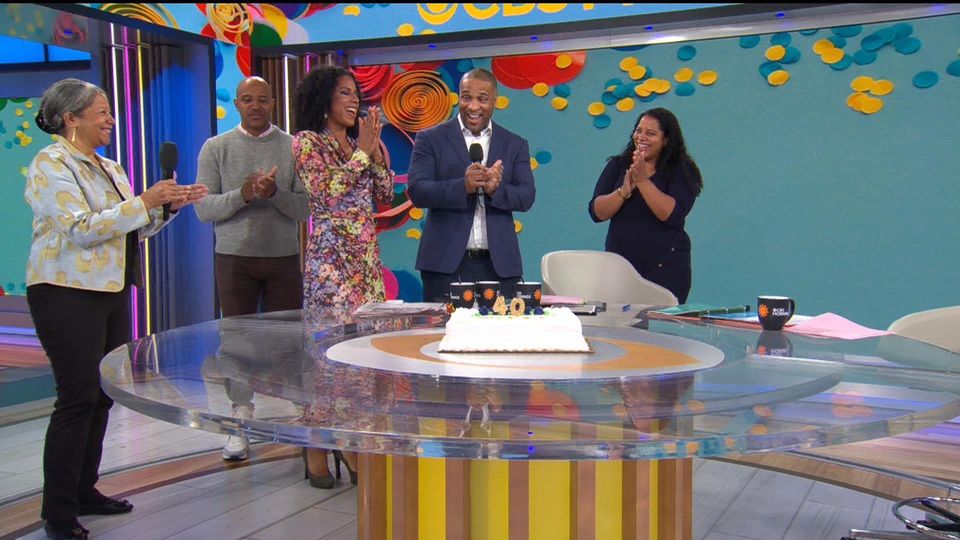 Ben Abraham joins "CBS Mornings Plus" to help surprise Adriana Diaz for her  birthday