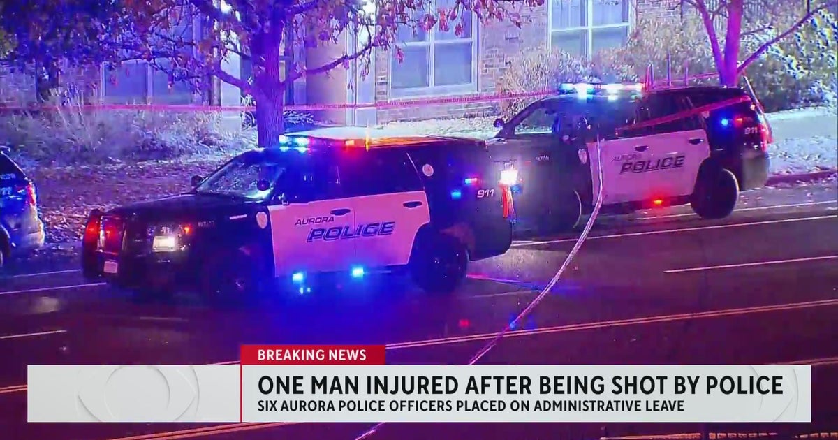 1 injured in shooting with Aurora police officers - CBS Colorado