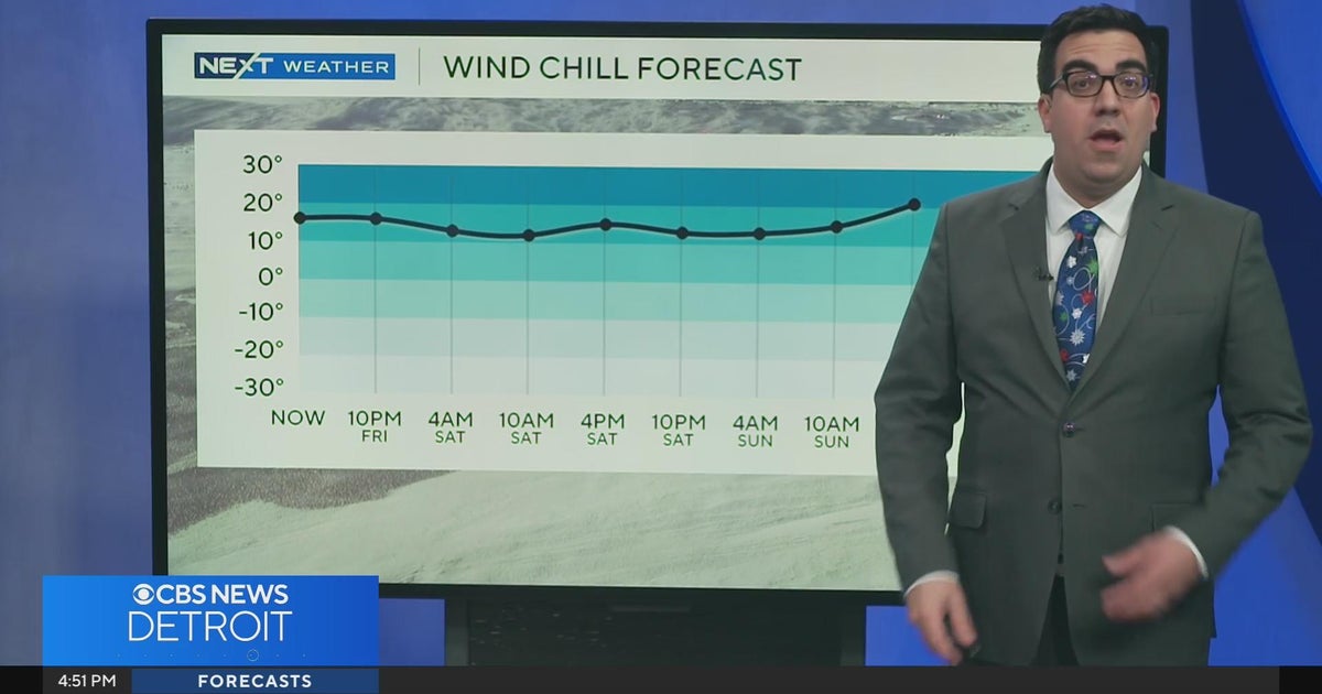 Single digit wind chills - CBS Detroit