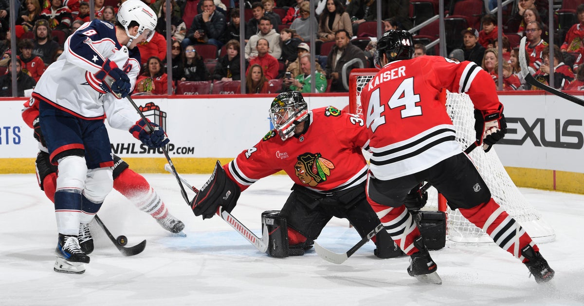 Blackhawks drop second straight with loss to Blue Jackets - CBS Chicago