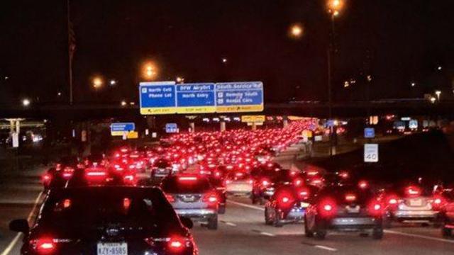 Traffic DFW Thanksgiving weekend ends 