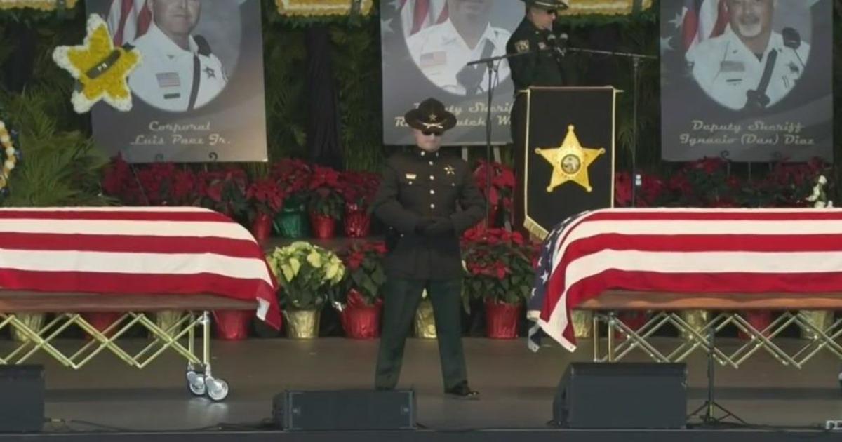 Memorial Held for Fallen Palm Beach Deputies